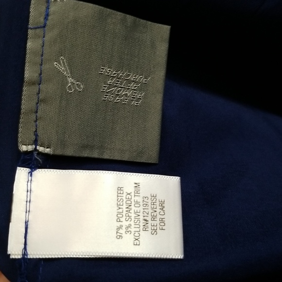 🆕 Vera Wang Blue Satin Dress NWT - Picture 6 of 8